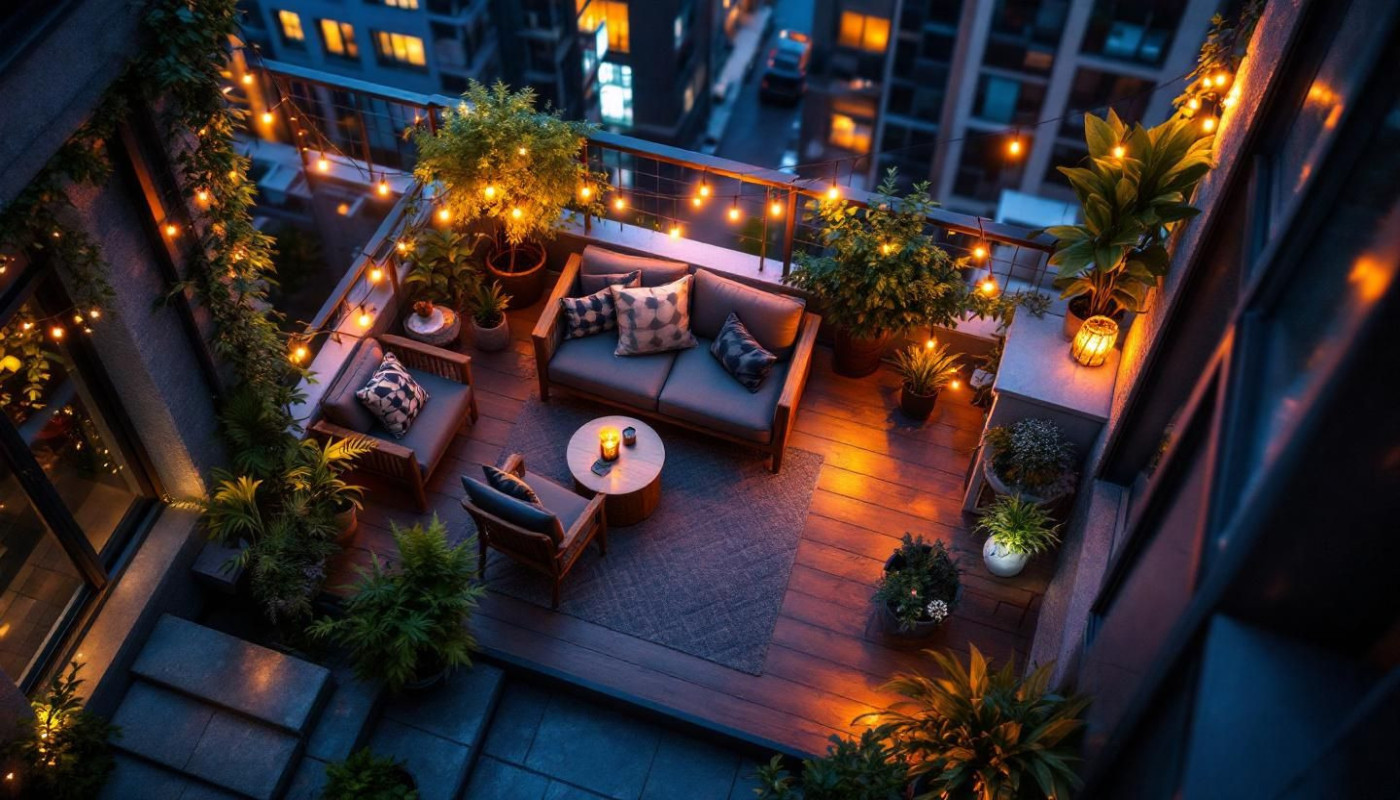 Comment optimiser l'espace d'un petit balcon urbain ?