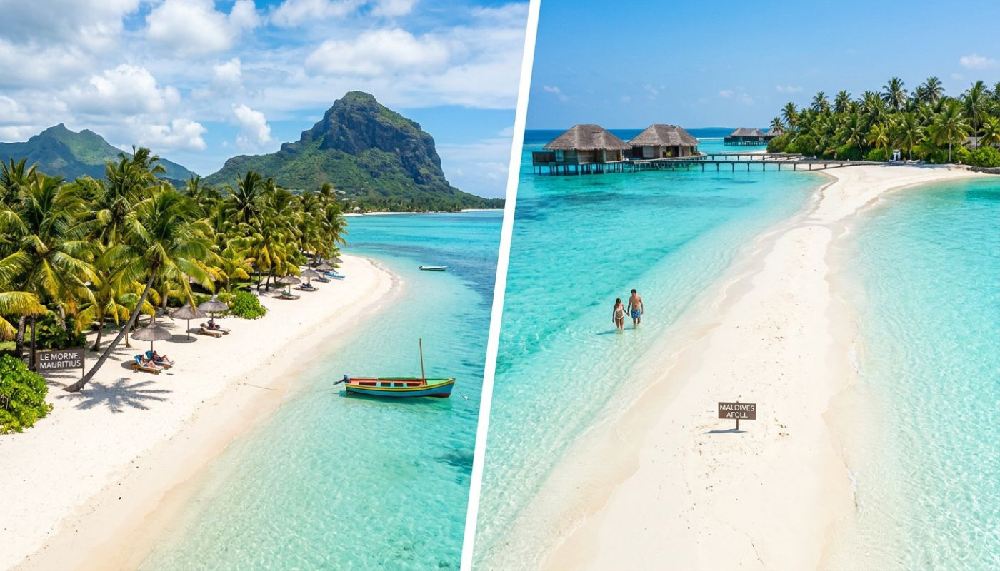 Île Maurice et Maldives : comparaison des paradis tropicaux